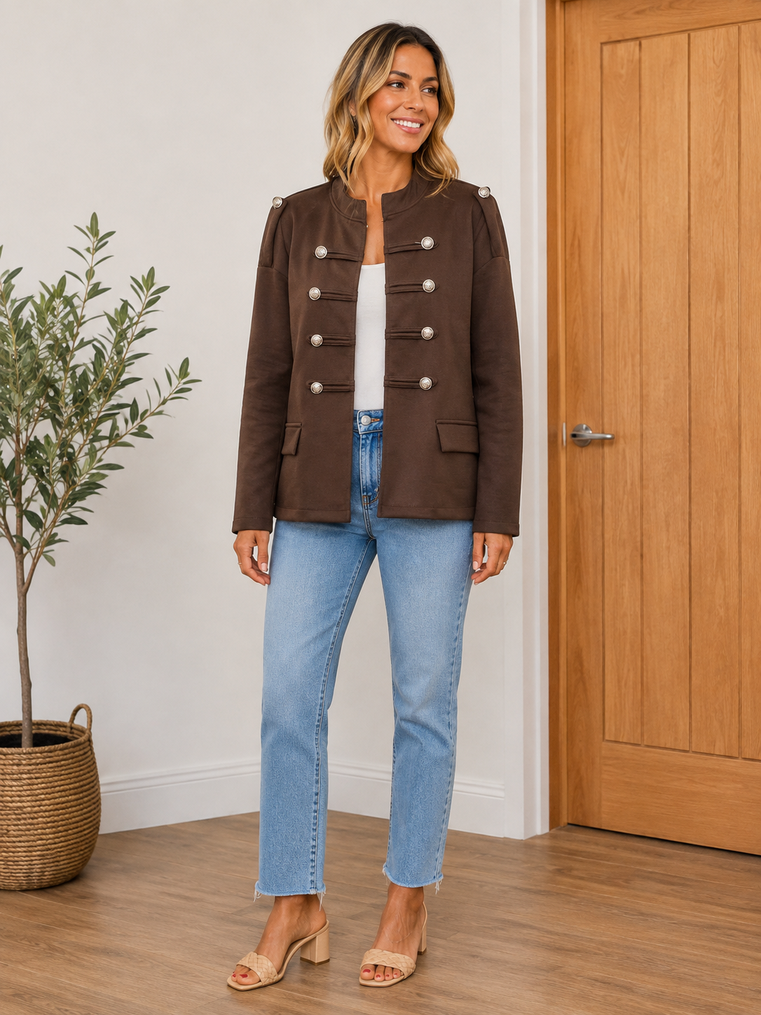 Olivia Jacket - Brown
