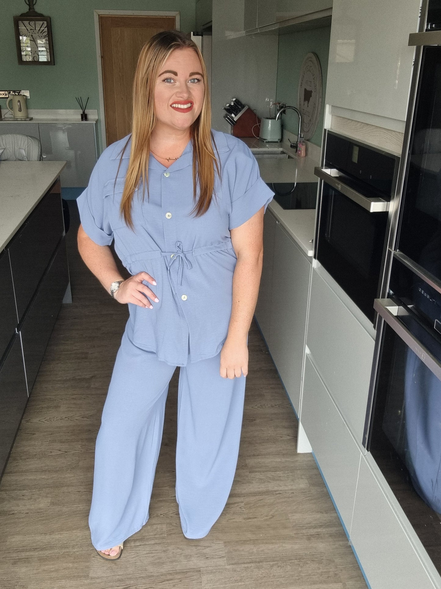 Helena 2 Piece Set - Pale Blue