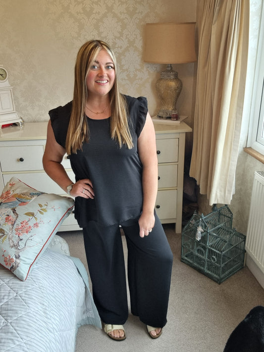 Tina Co-Ord Set - Black