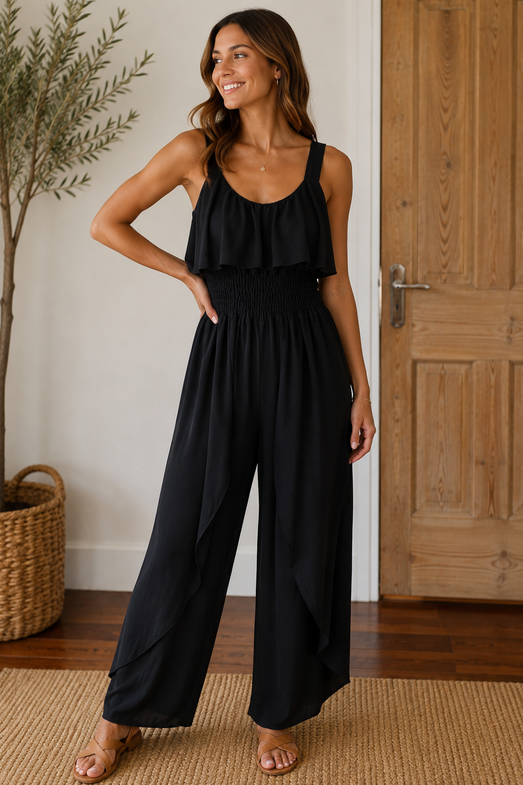 Lola Jumpsuit- Black