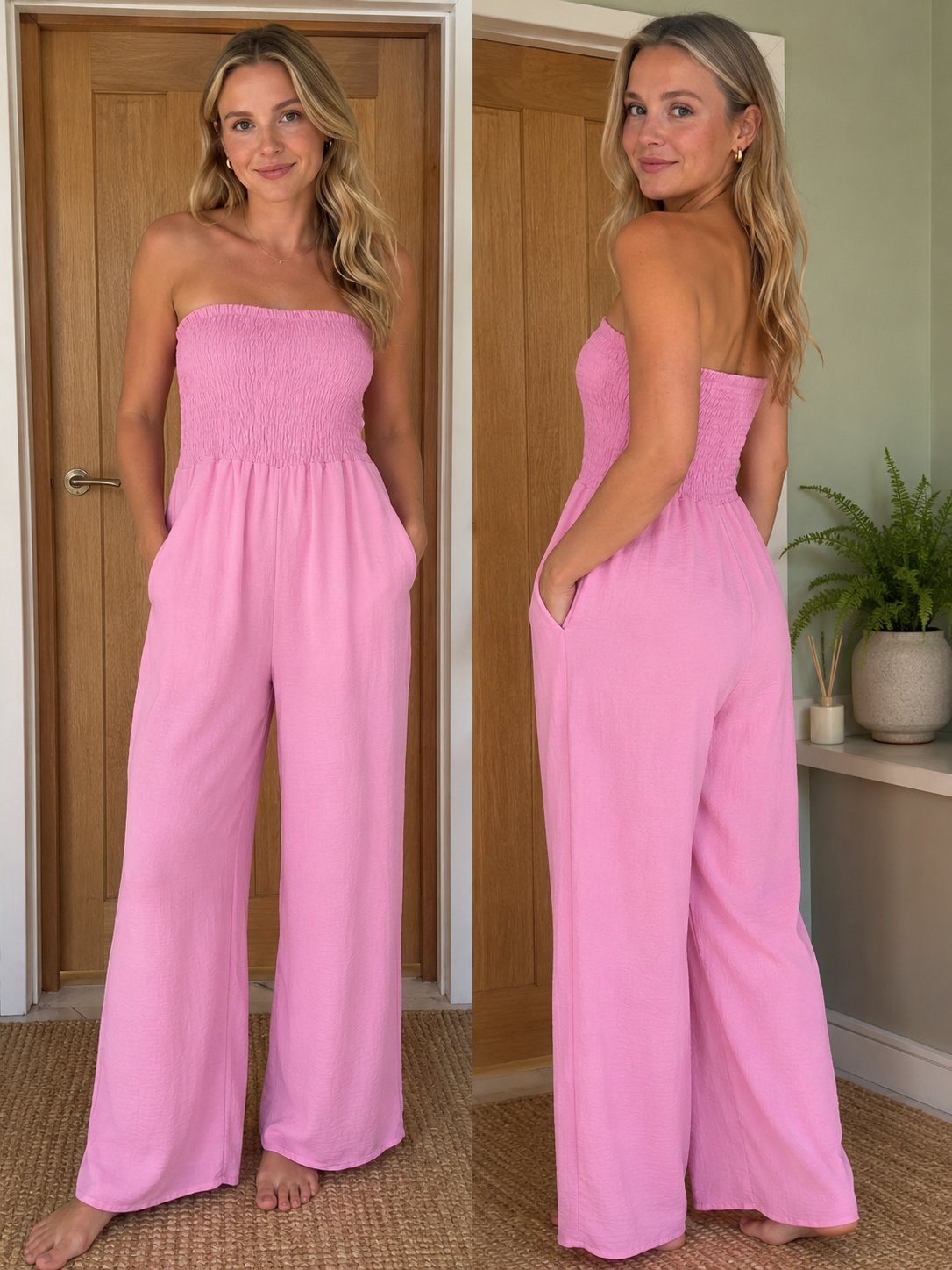 Jenny Jumpsuit - Pink