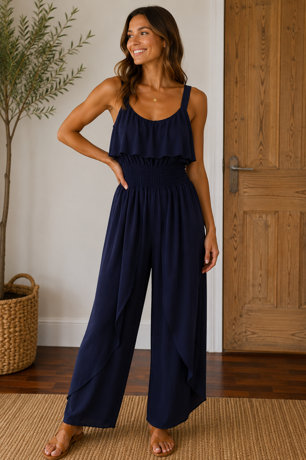 Lola Jumpsuit- Navy