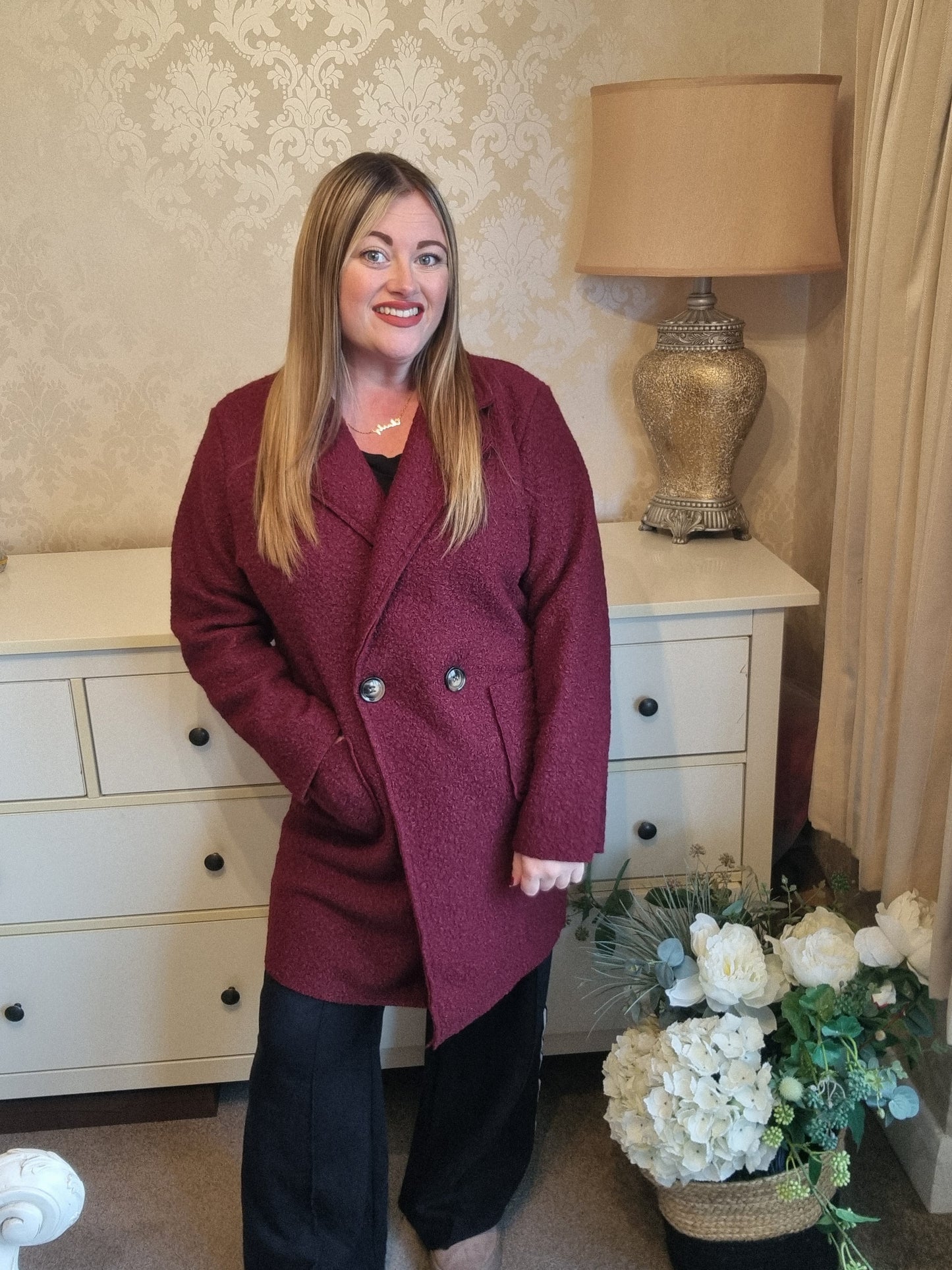 Robin Teddy Fleece Coat