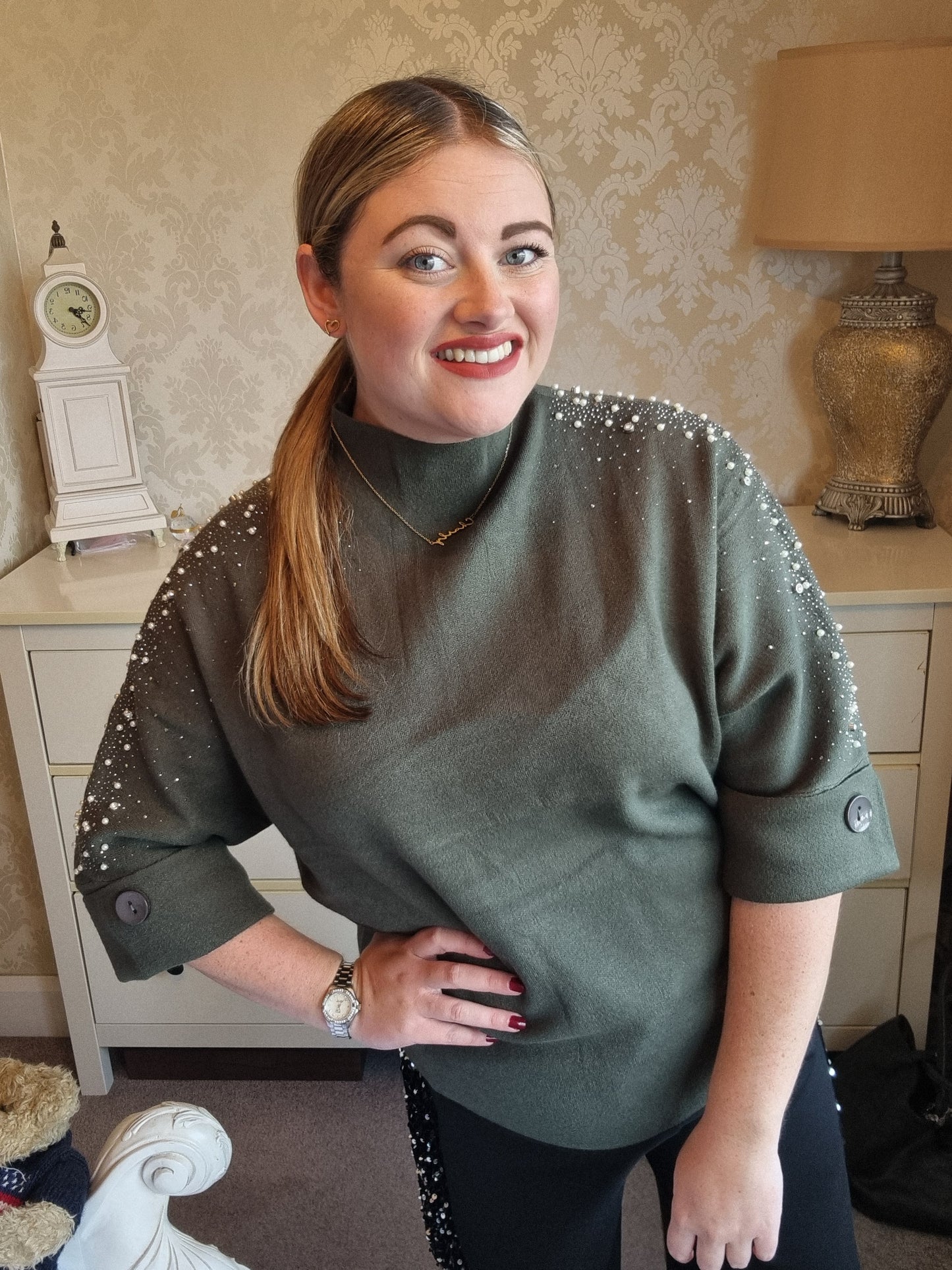 Mabel Jumper - Khaki