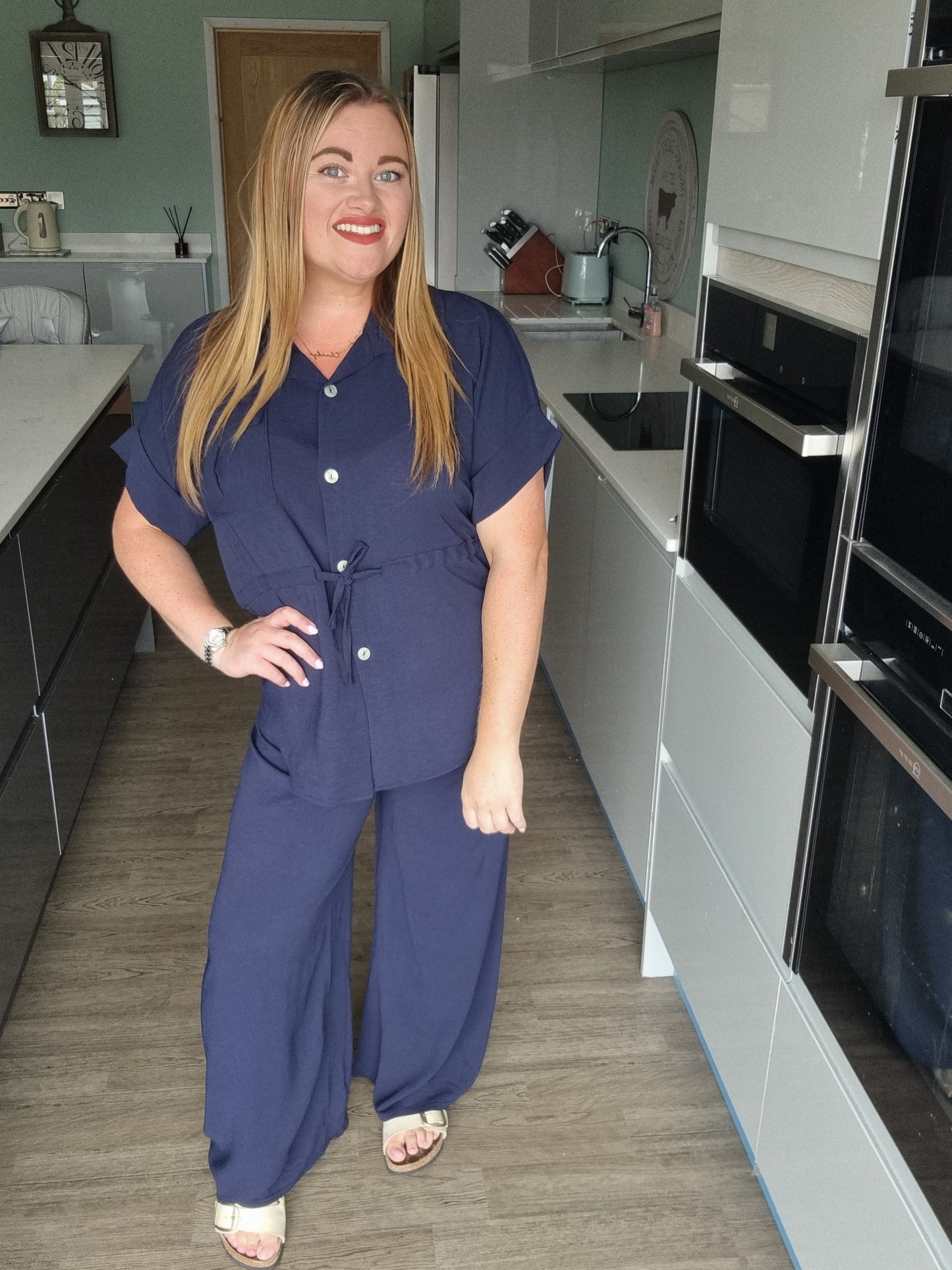 Helena 2 Piece Set - Navy