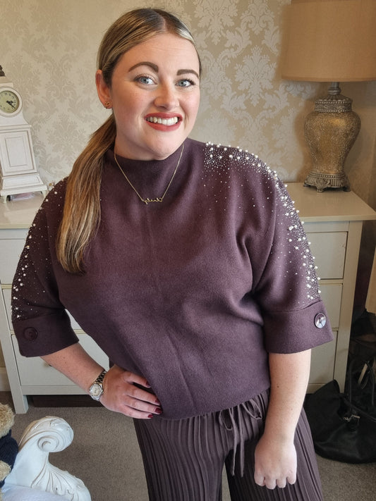 Mabel Jumper - Chocolate