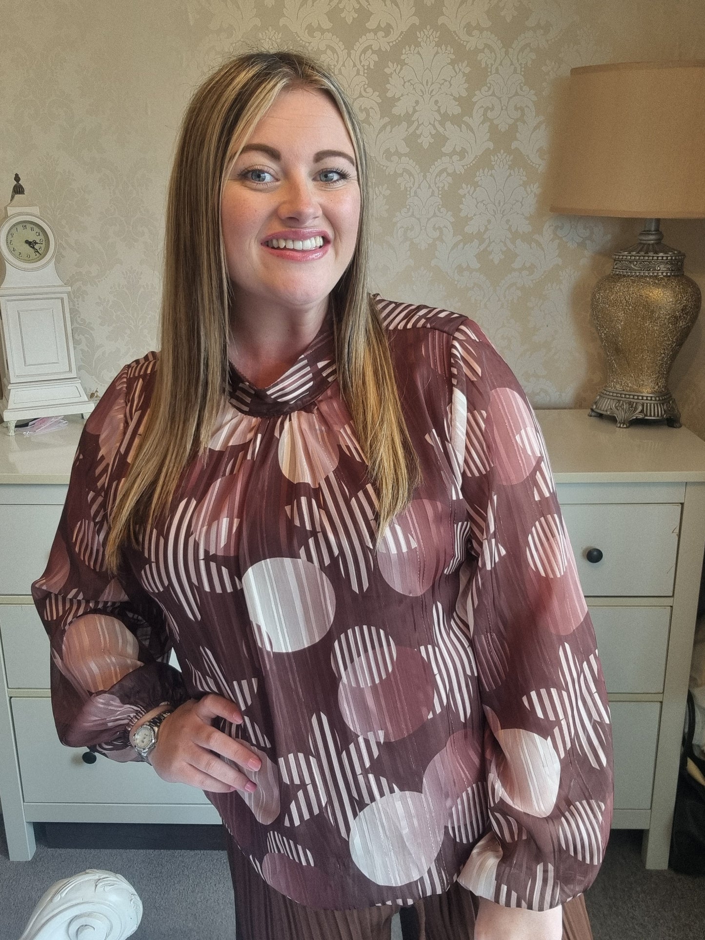 Mavis Top - Chocolate