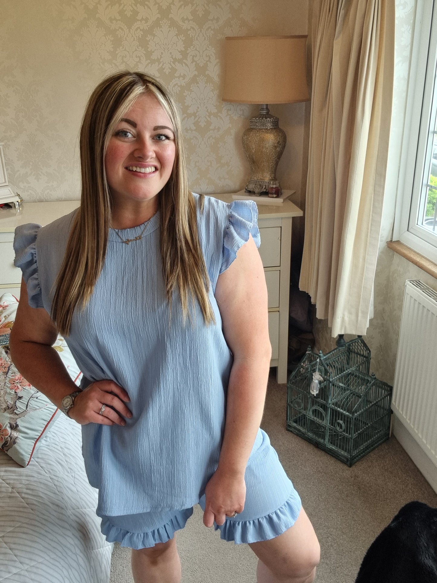 Kady Co-Ord Set - Pale Blue