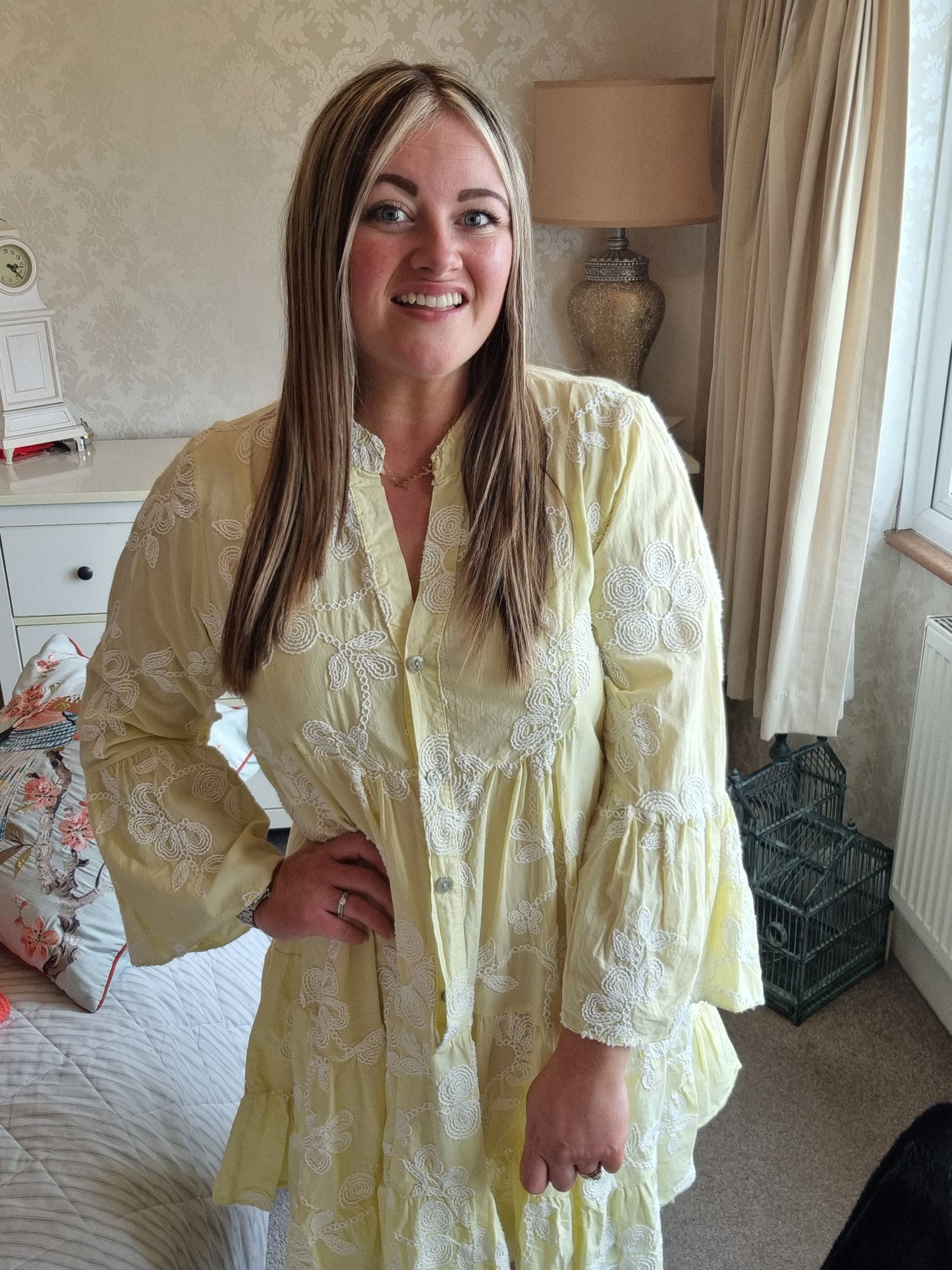 Ellie Dress - Yellow