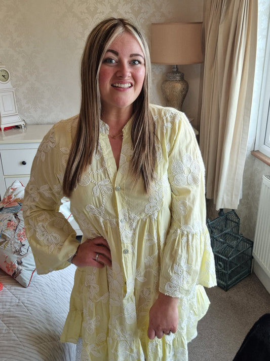 Ellie Dress - Yellow