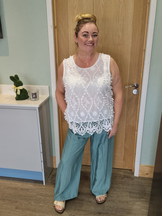 Ellie Trousers - Teal