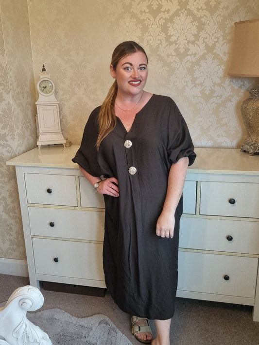 Maura Dress - Chocolate