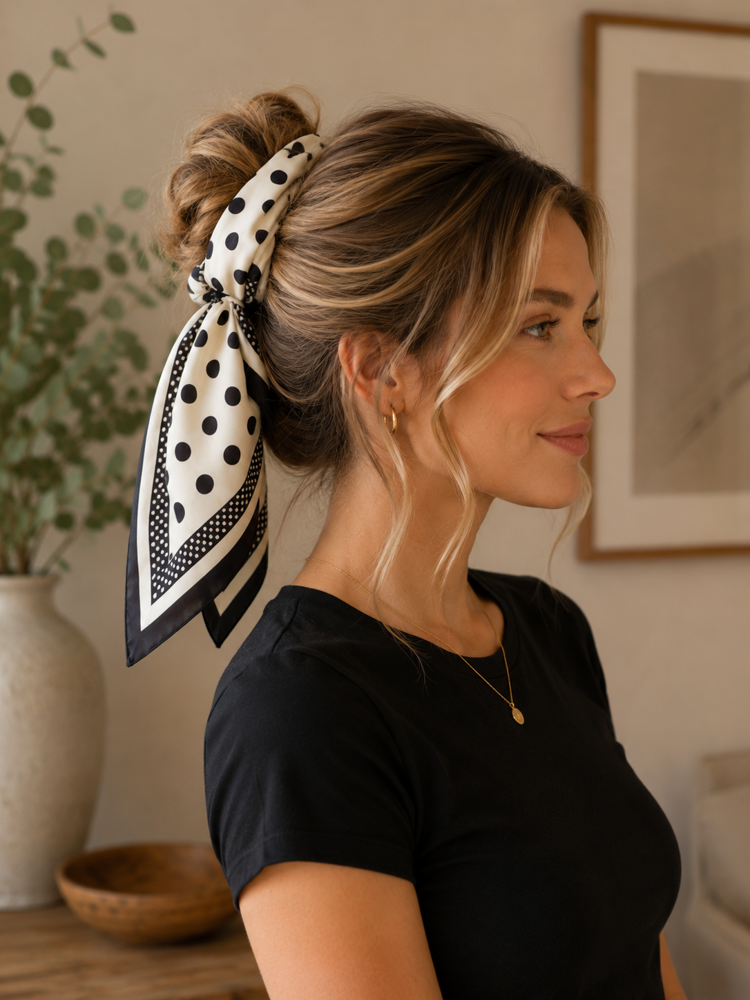 Scarf - Polka Dot