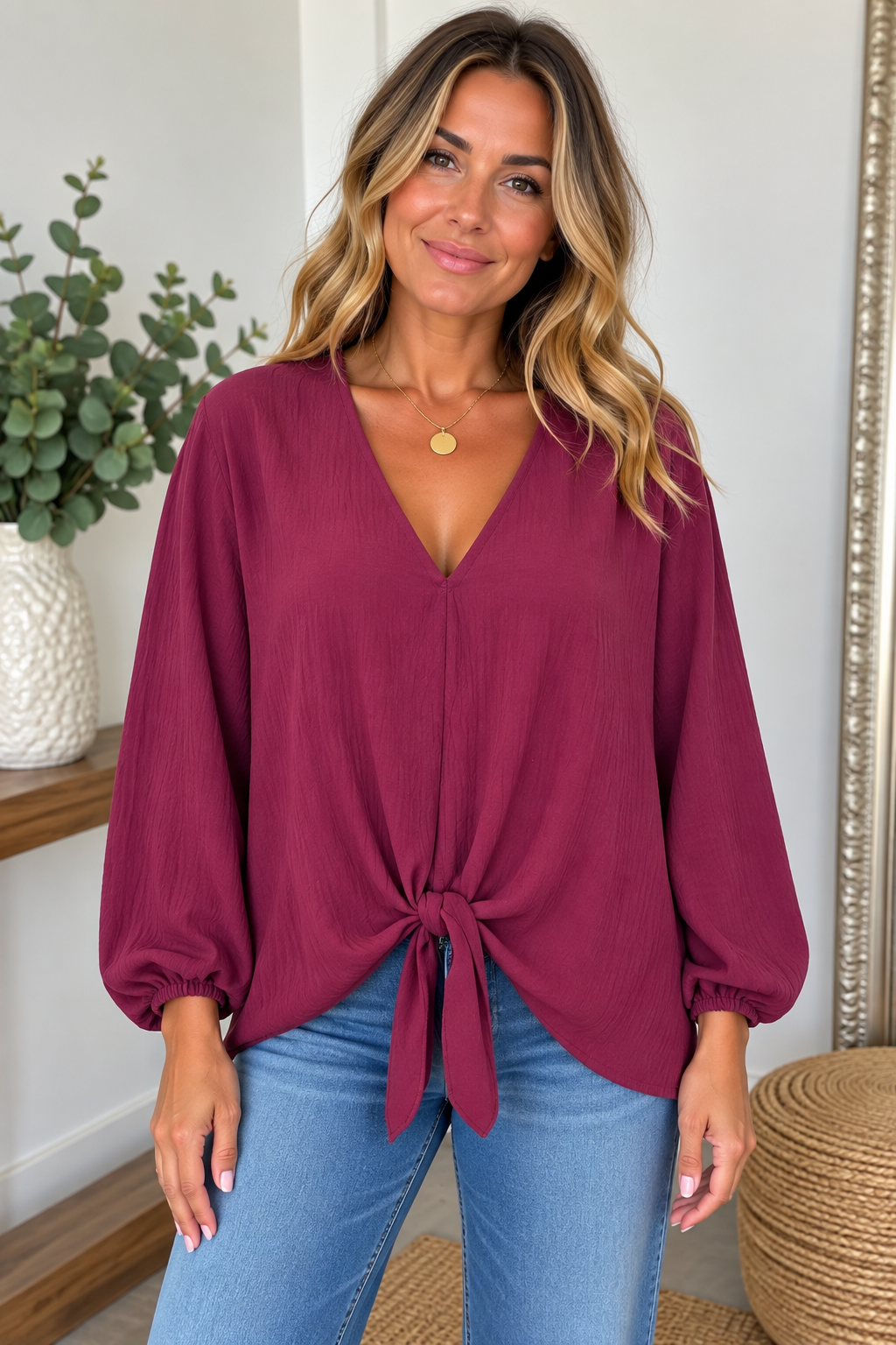 Luna Top - Berry