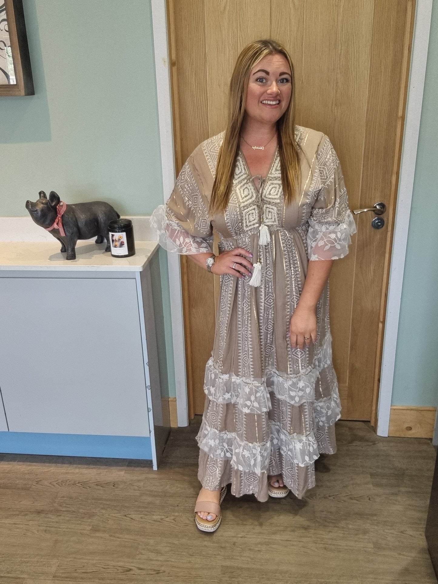 Sian Dress -Mocha