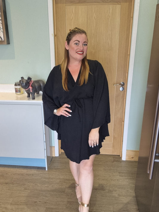 Emma Kaftan/Top - Black