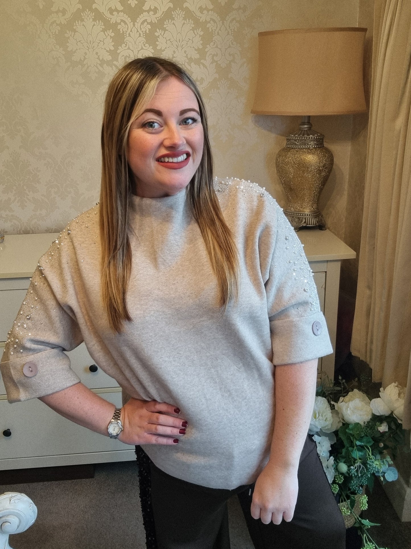 Mabel Jumper - Beige