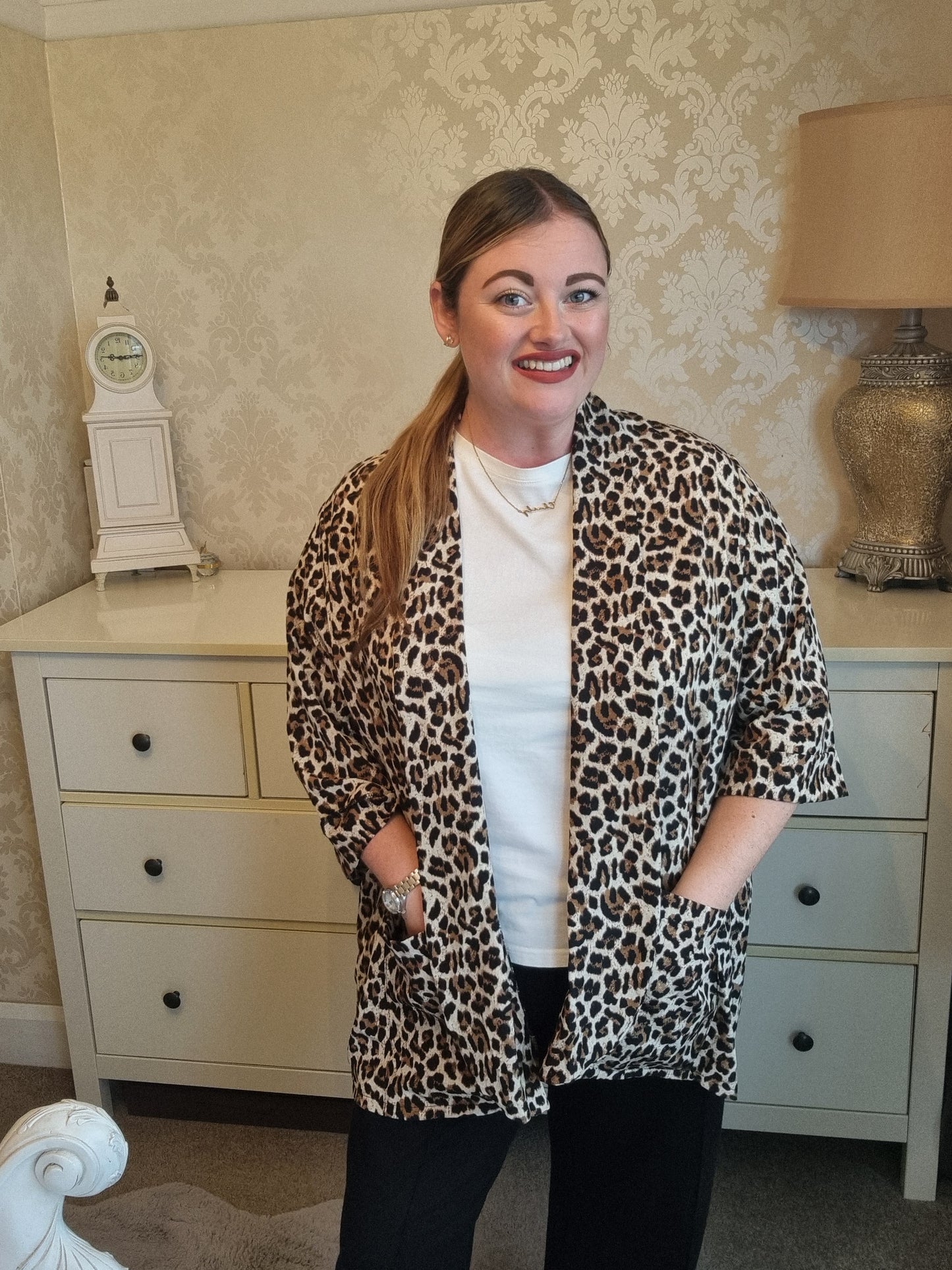 Soph Blazer - Leopard Print