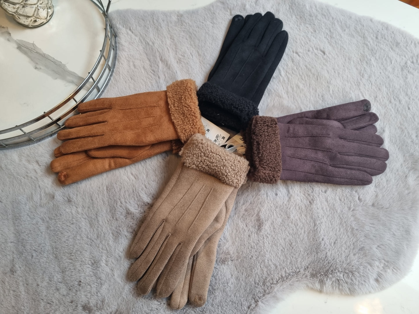 Teddy Fleece Gloves