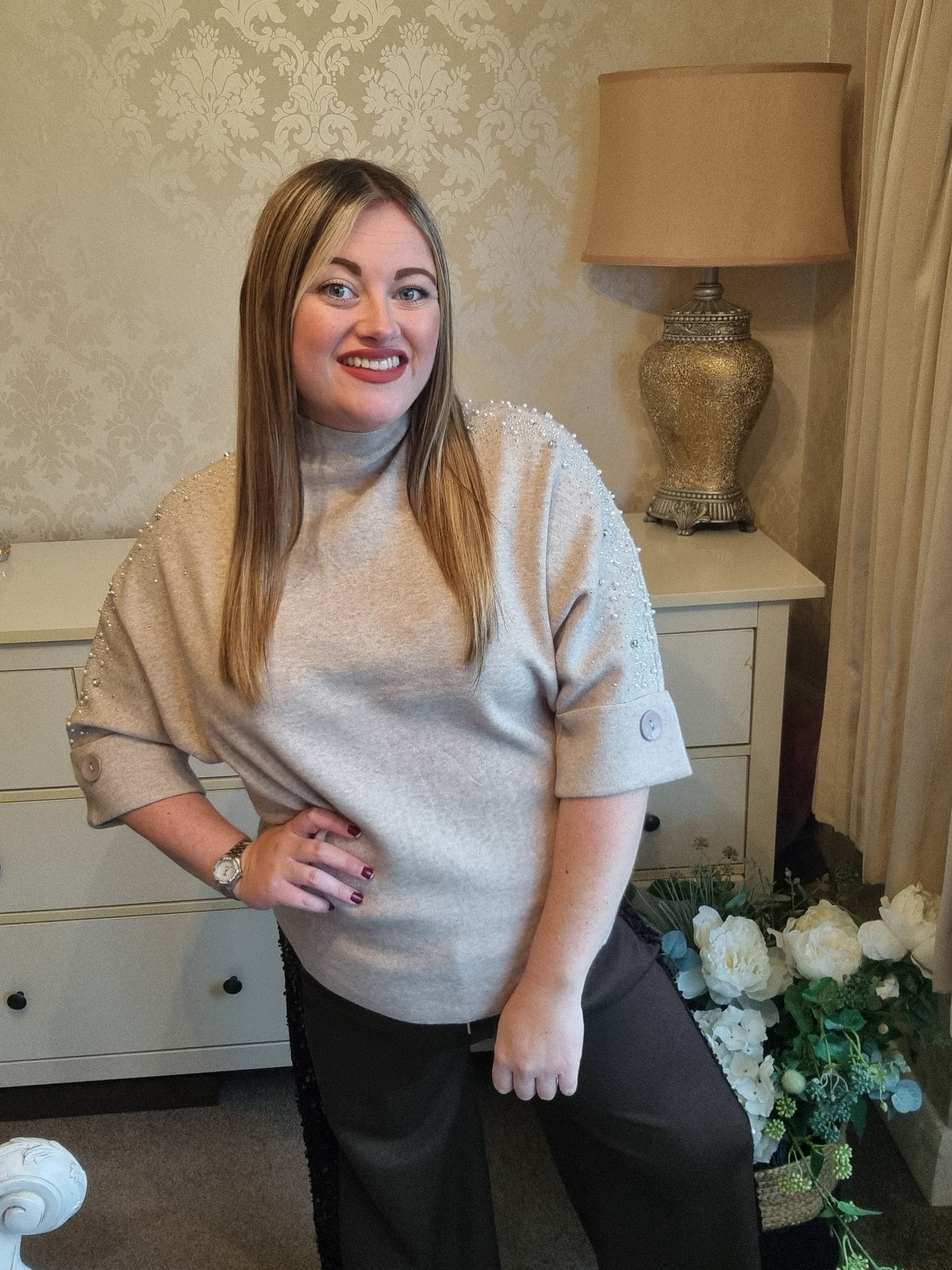 Mabel Jumper - Beige