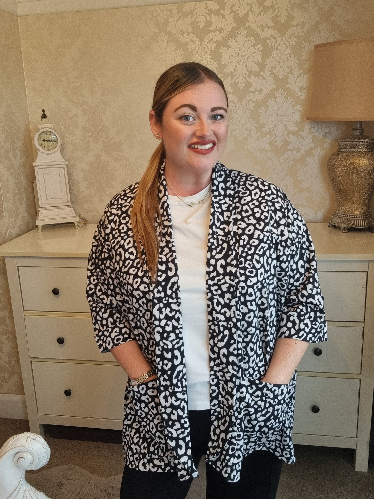 Soph Blazer - Black & White