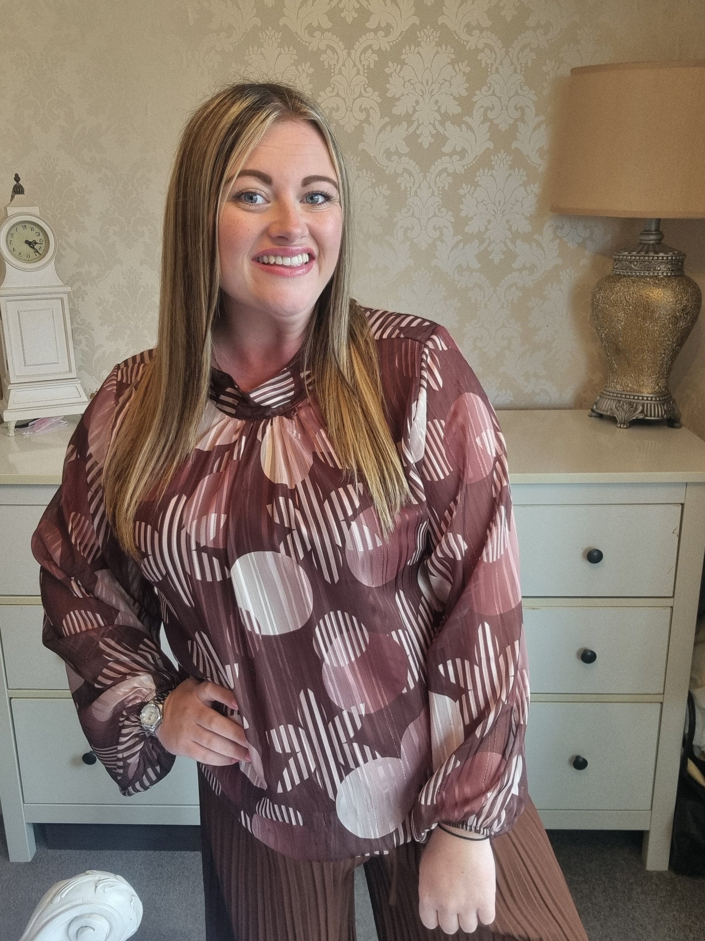 Mavis Top - Chocolate