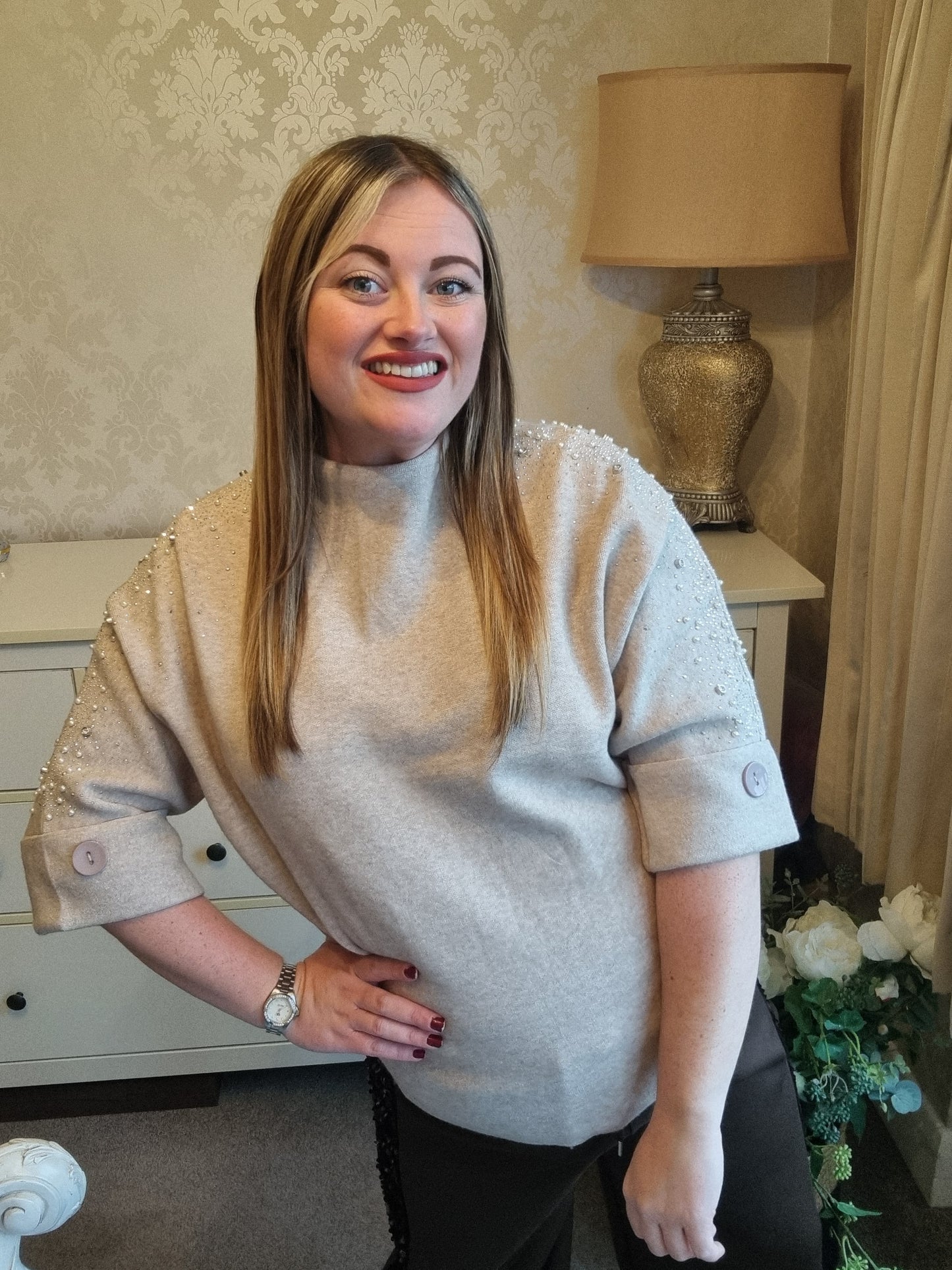 Mabel Jumper - Beige