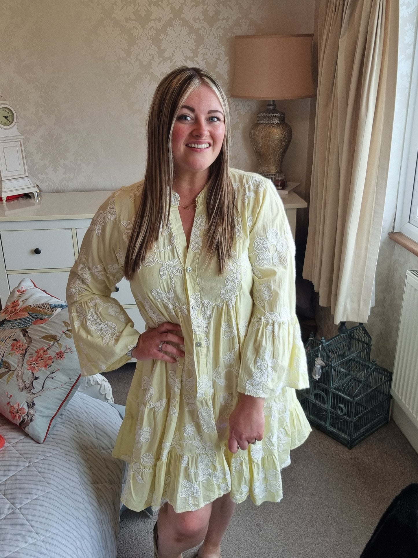 Ellie Dress - Yellow