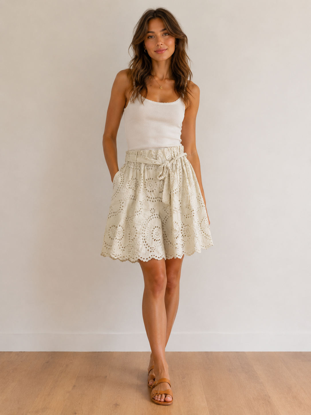 Alex Shorts - Beige