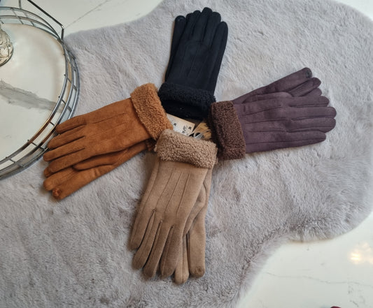Teddy Fleece Gloves
