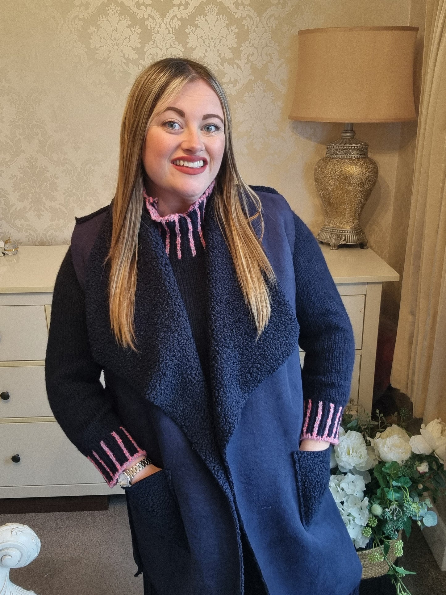 Tallie Turtle Neck Jumper - Navy