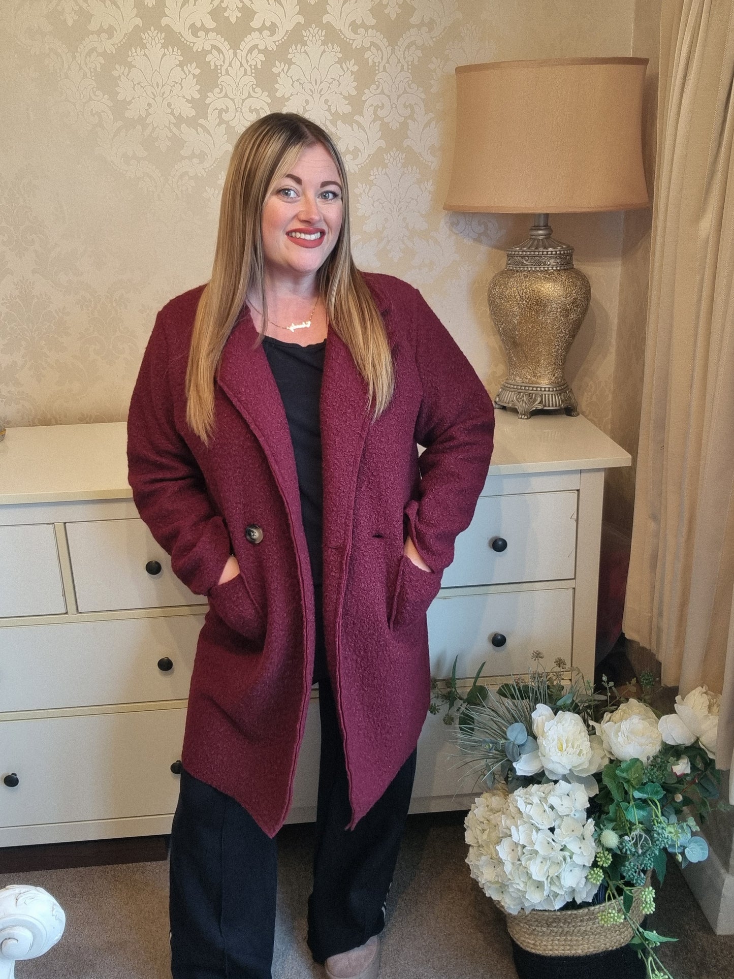 Robin Teddy Fleece Coat