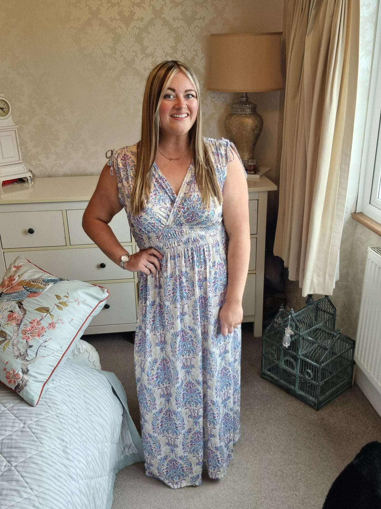Andrea Dress - Blue