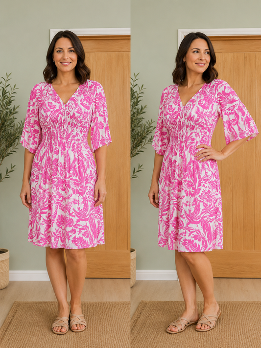 Izzie Dress - Pink