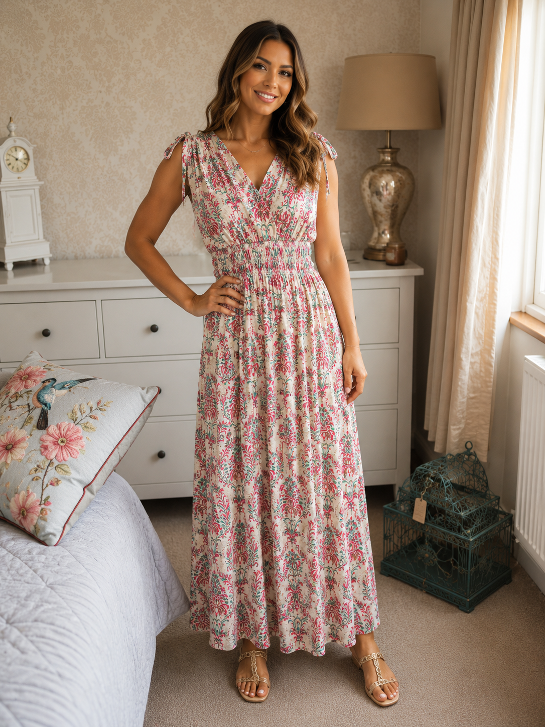 Andrea Dress - Pink