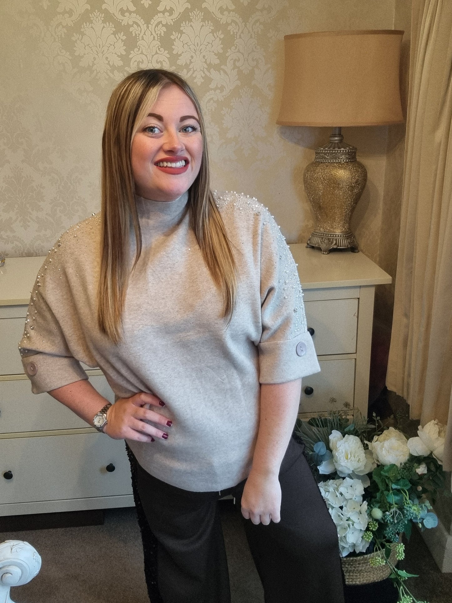 Mabel Jumper - Beige