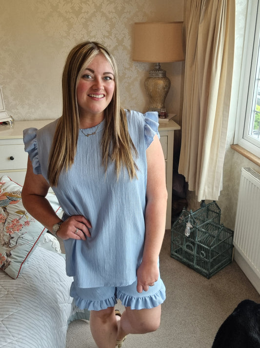 Kady Co-Ord Set - Pale Blue