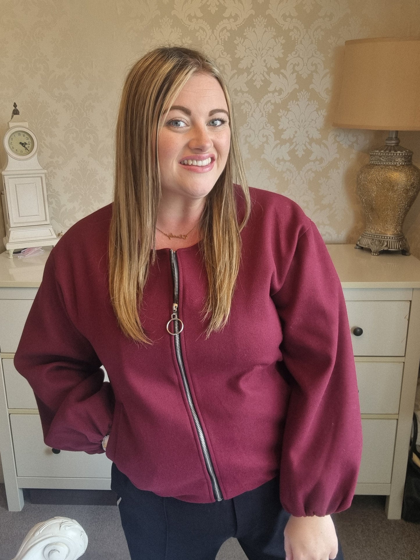 Sam Jacket - Burgundy