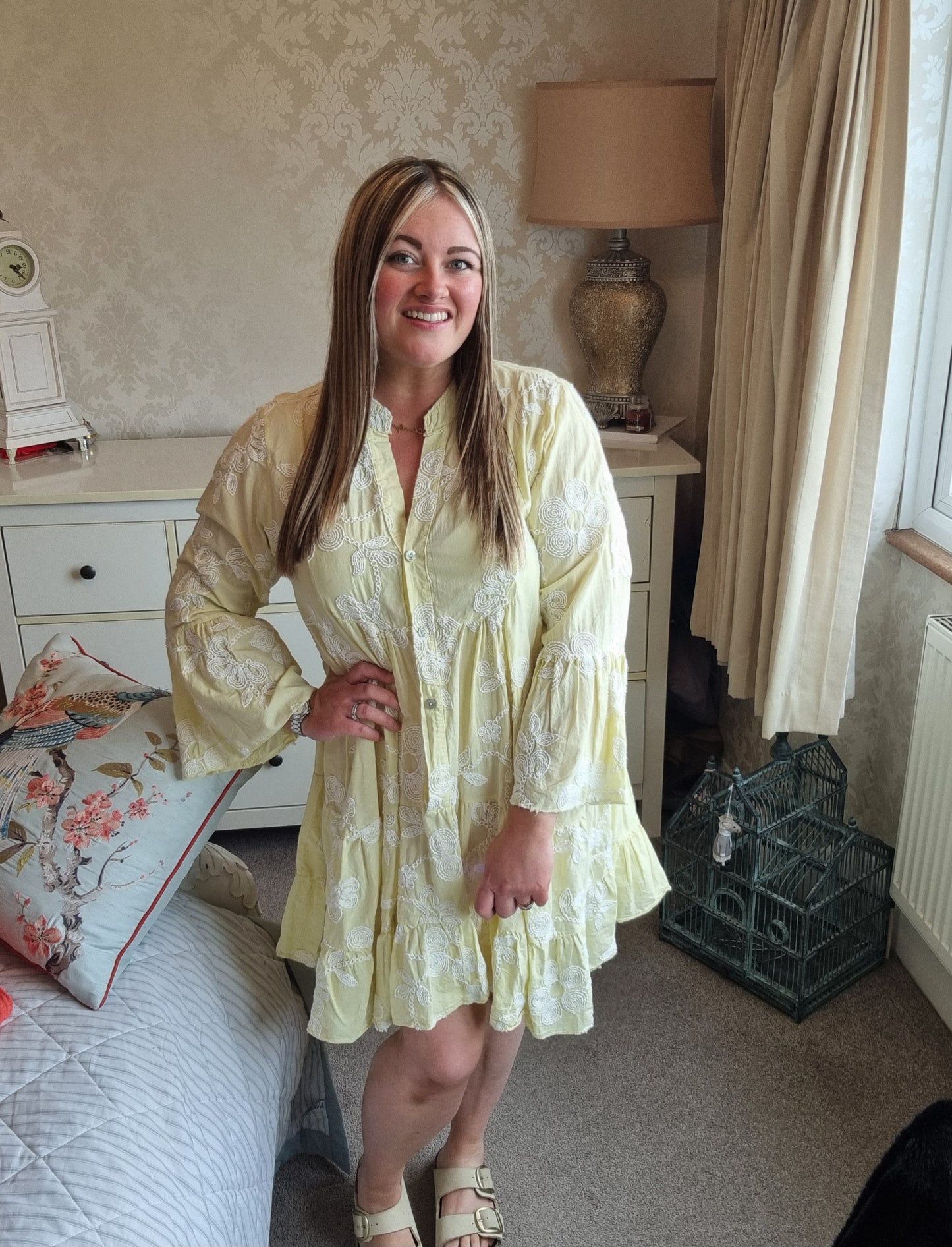 Ellie Dress - Yellow